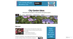 Desktop Screenshot of citygardenideas.com